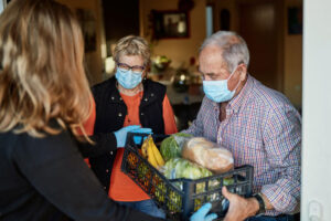 deliver grociers during pandemic