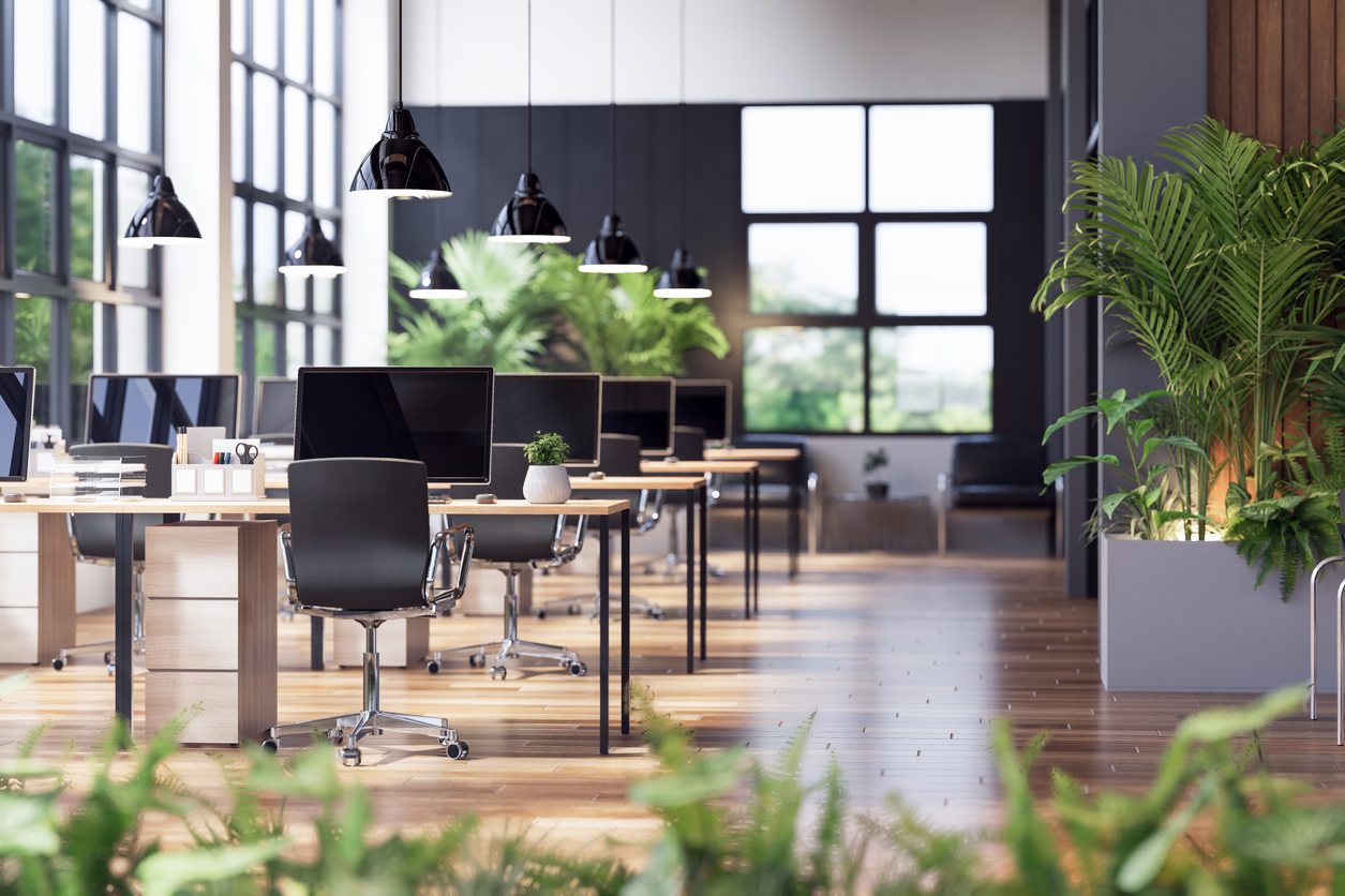 Long-term assets subject to depreciation can include things as basic as the office equipment corporate employees use every day.