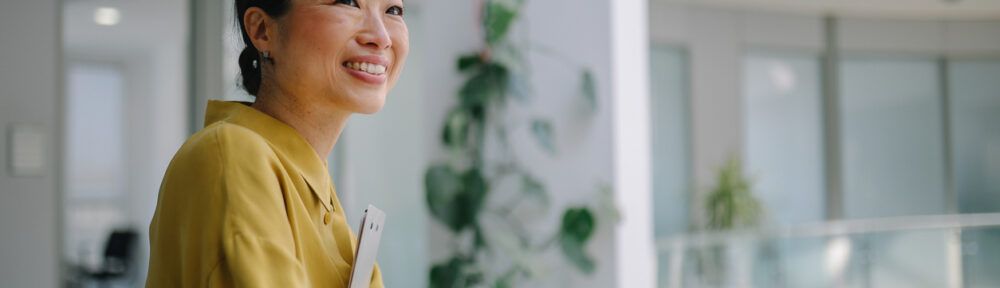 Asian corporate employee portrait in office environment - CPA 2025 Requirements by State | CPA Exam and Accountant Education